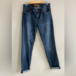 KUT FROM THE KLOTH Jeans
Women's Size 2 Catherine Boyfriend
Dark Blue Denim